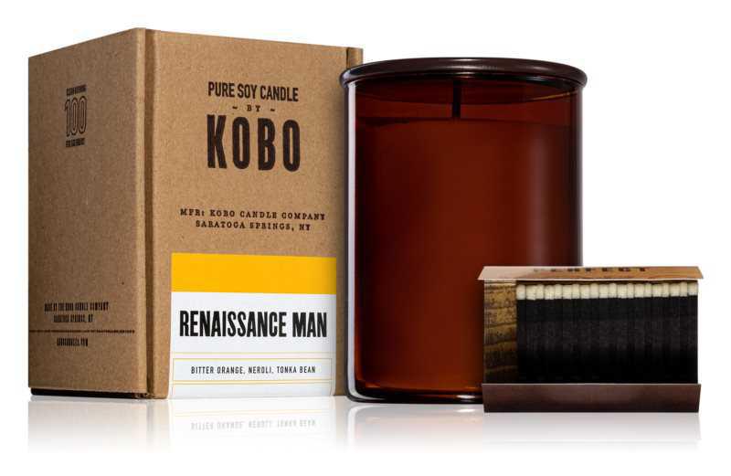 KOBO Woodblock Renaissance Man candles