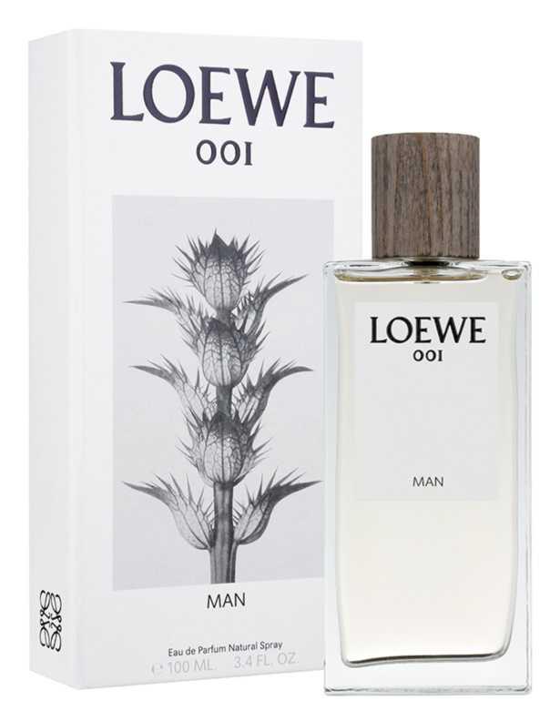 Loewe 001 Man woody perfumes