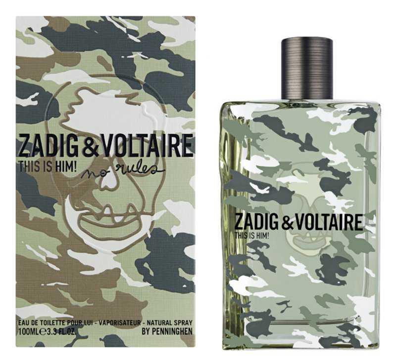 Zadig & Voltaire This is Him! No Rules Capsule Collection woody perfumes