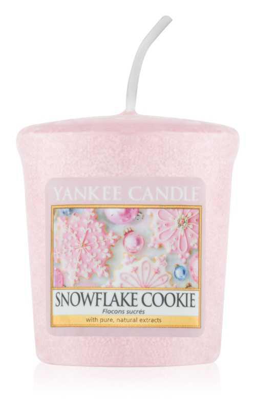 Yankee Candle Snowflake Cookie candles