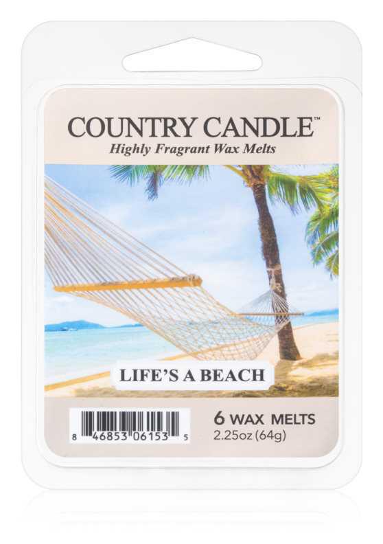 Country Candle Life's a Beach aromatherapy