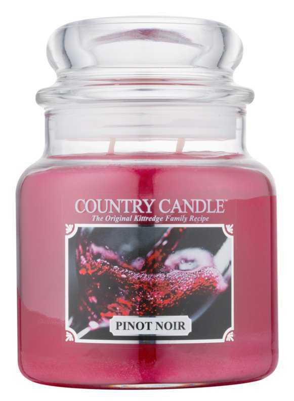 Country Candle Pinot Noir candles
