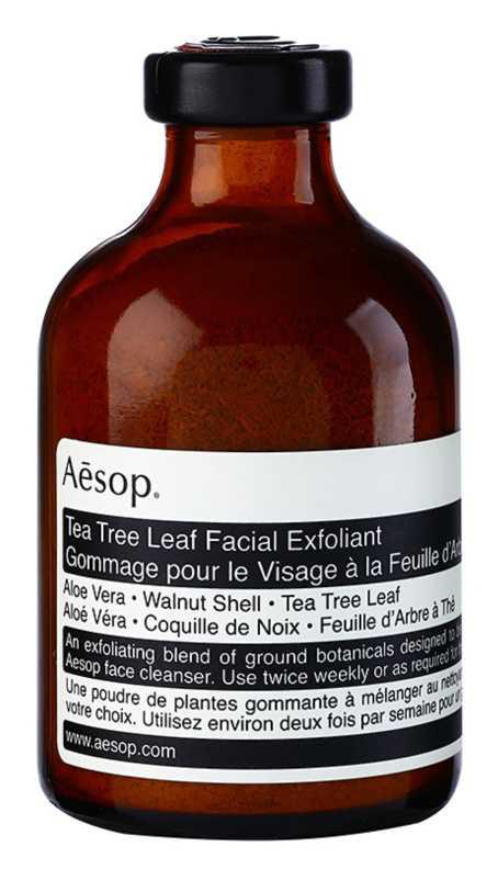 Aēsop Skin Tea Tree Leaf luxury cosmetics and perfumes