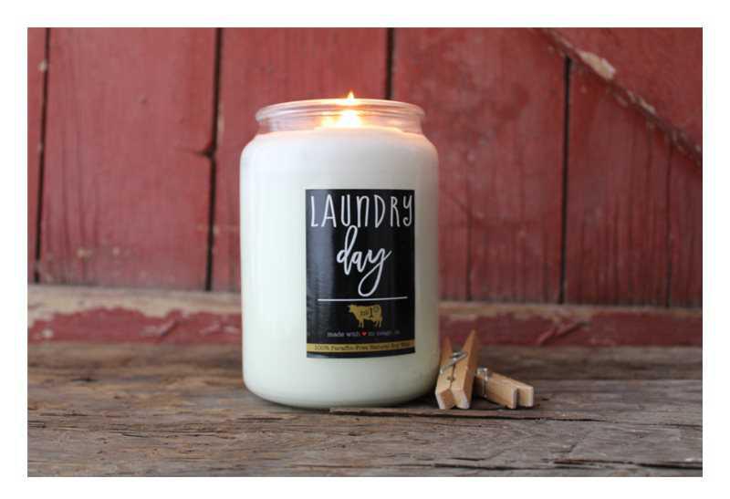 Milkhouse Candle Co. Farmhouse Laundry Day candles