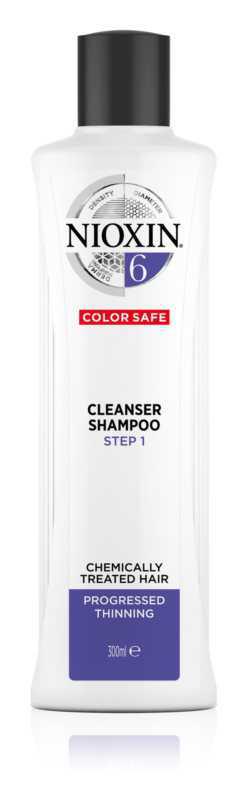 Nioxin System 6 Color Safe Cleanser Shampoo dyed hair