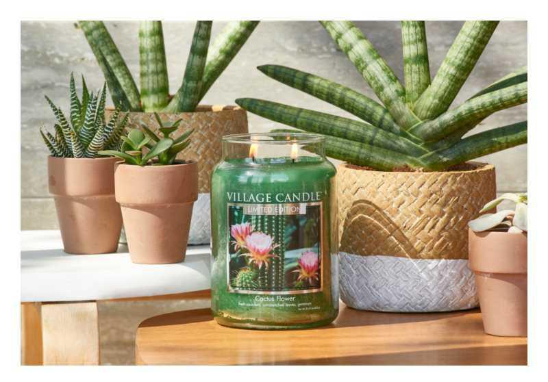 Village Candle Cactus Flower candles