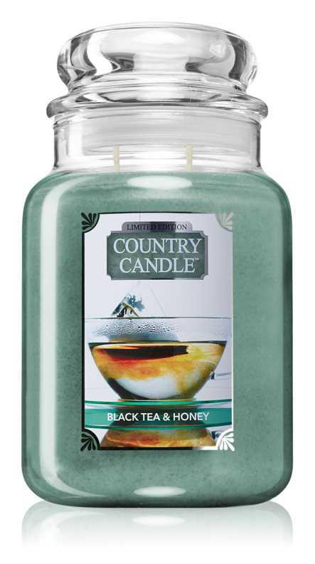 Country Candle Black Tea & Honey candles