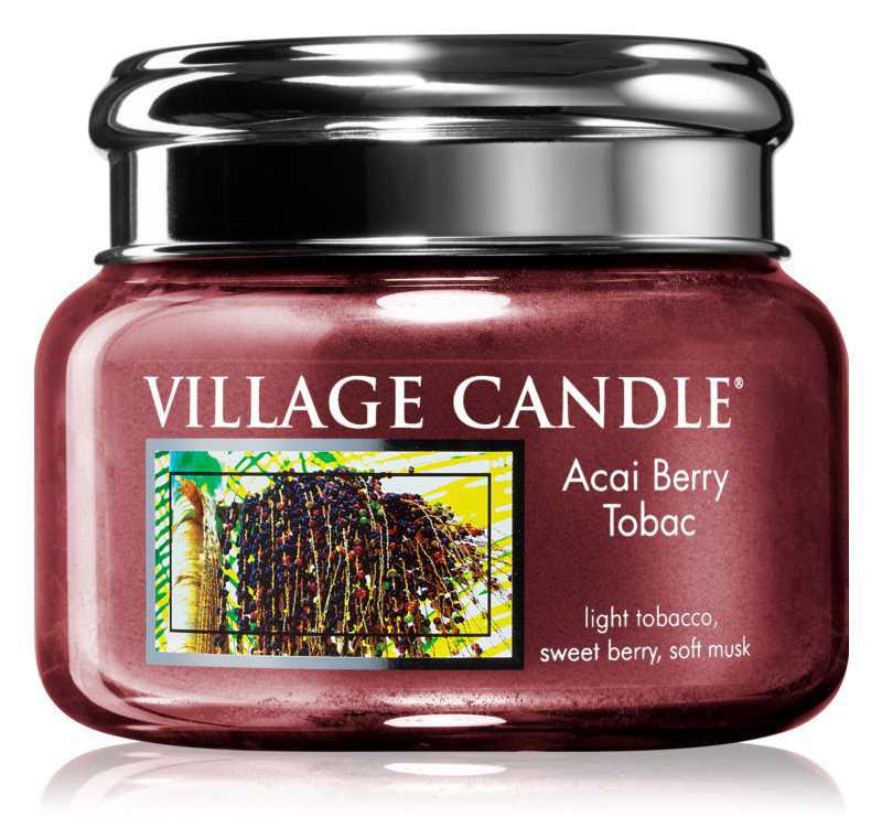 Village Candle Acai Berry Tobac candles