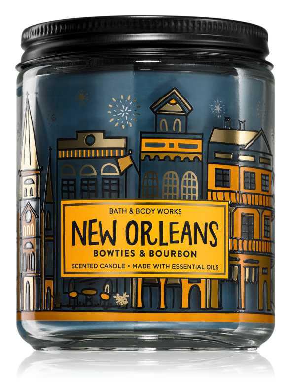 Bath & Body Works New Orleans Bowties & Bourbon candles