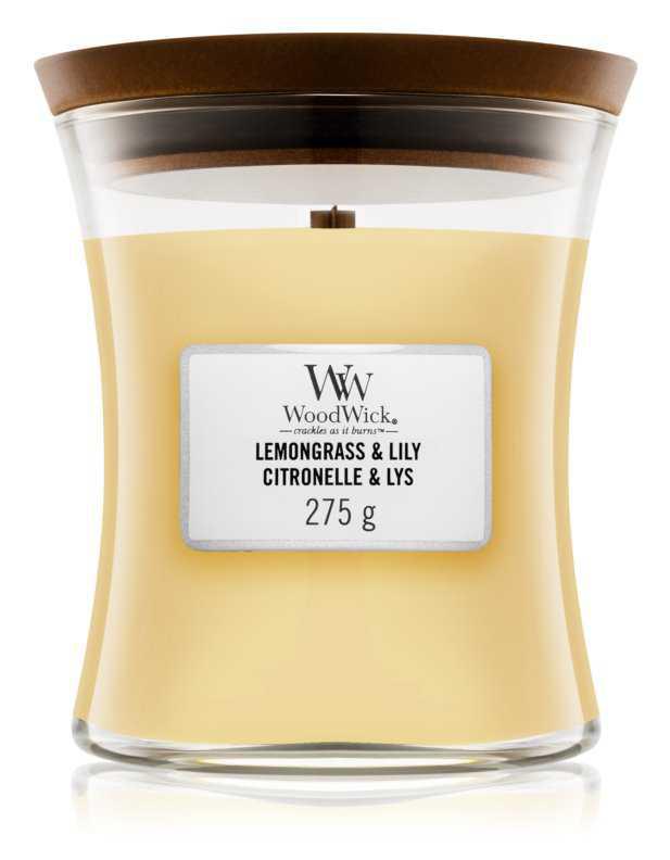 Woodwick Lemongrass & Lily candles