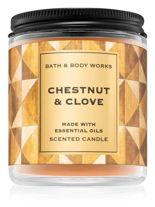 Bath & Body Works Chestnut & Clove candles