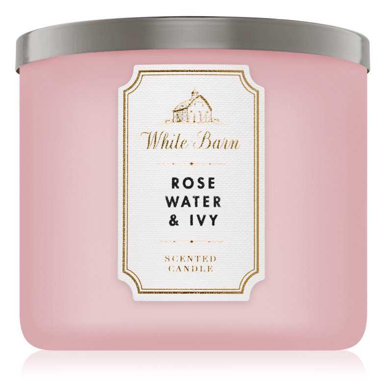 Bath & Body Works Rose Water & Ivy candles