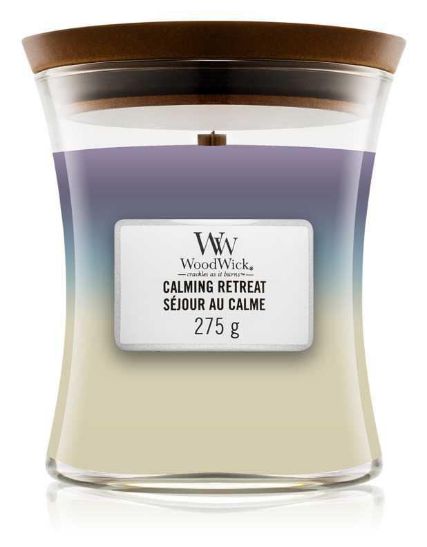 Woodwick Trilogy Calming Retreat candles