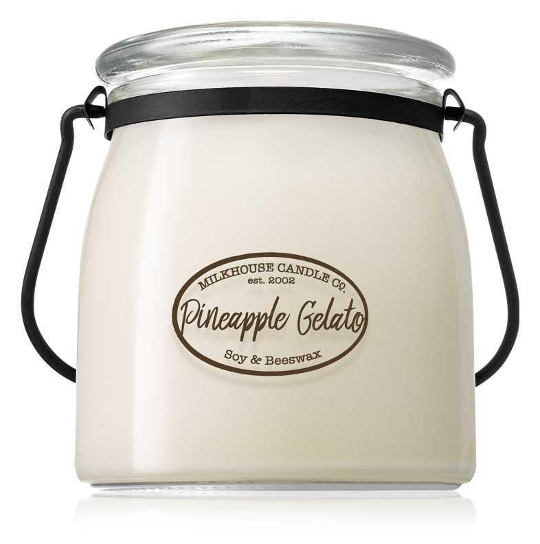 Milkhouse Candle Co. Creamery Pineapple Gelato candles