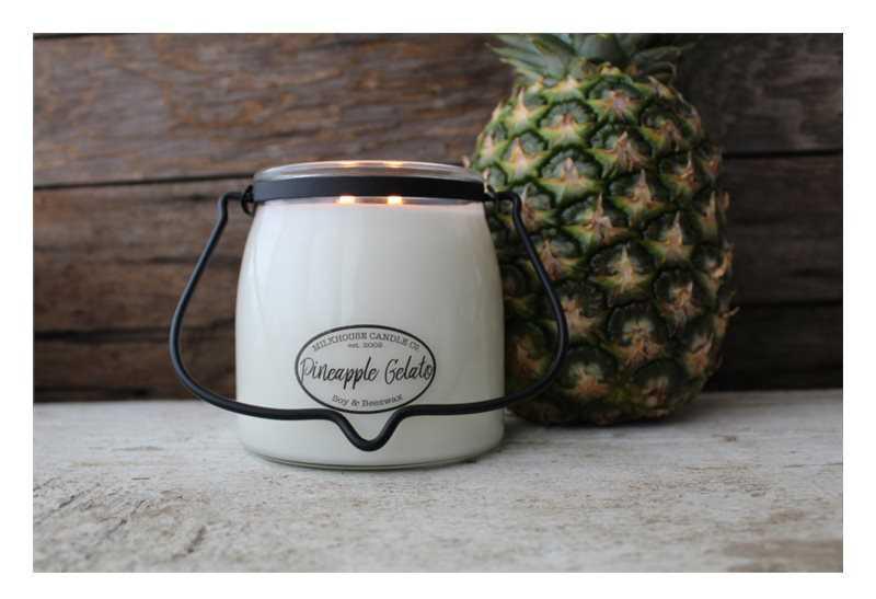 Milkhouse Candle Co. Creamery Pineapple Gelato candles