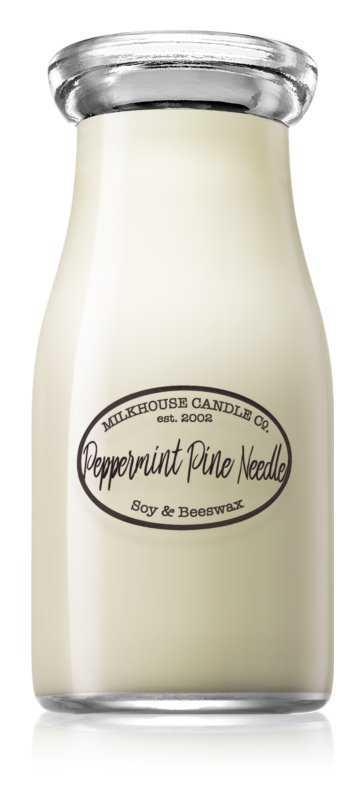 Milkhouse Candle Co. Creamery Peppermint Pine Needle candles