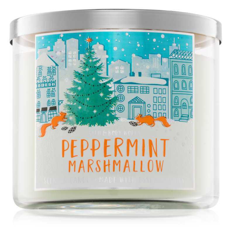 Bath & Body Works Peppermint Marshmallow candles