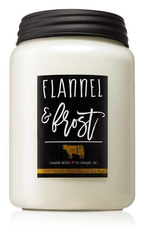 Milkhouse Candle Co. Farmhouse Flannel & Frost candles