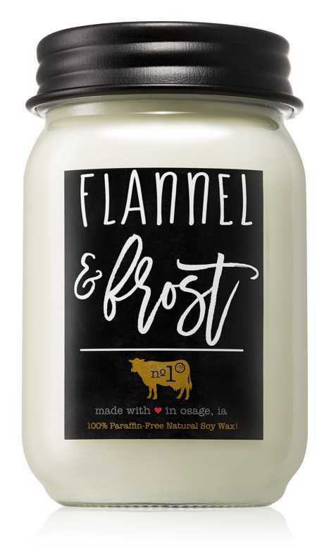 Milkhouse Candle Co. Farmhouse Flannel & Frost candles
