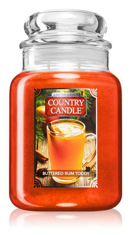 Country Candle Buttered Rum Toddy candles