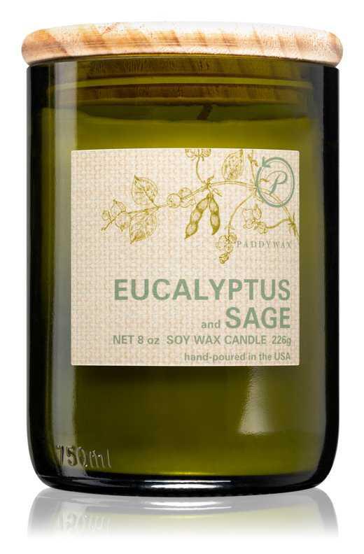 Paddywax Eco Green Eucalyptus & Sage candles