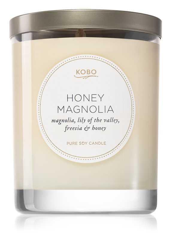 KOBO Natural Math Honey Magnolia candles