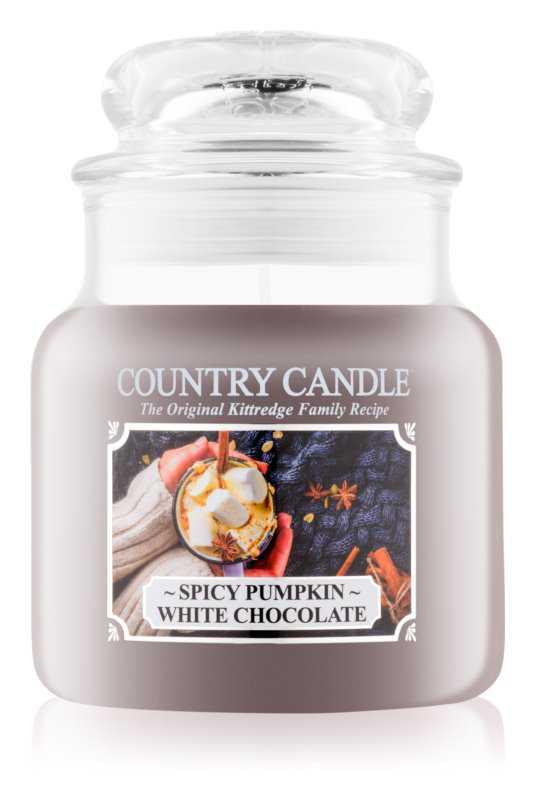 Country Candle Spicy Pumpkin White Chocolate candles