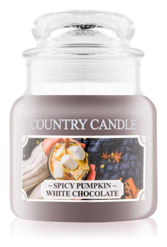 Country Candle Spicy Pumpkin White Chocolate candles
