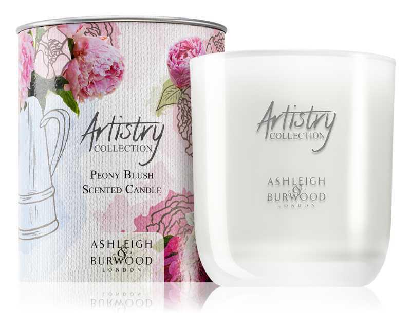 Ashleigh & Burwood London Artistry Collection Peony Blush candles