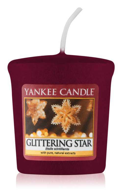 Yankee Candle Glittering Star candles