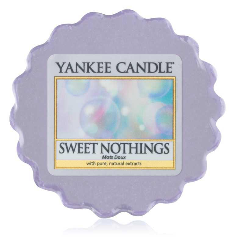 Yankee Candle Sweet Nothings aromatherapy