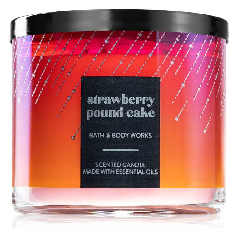 Bath & Body Works Strawberry Pound Cake candles