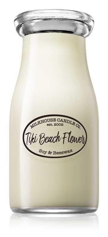 Milkhouse Candle Co. Creamery Tiki Beach Flower candles