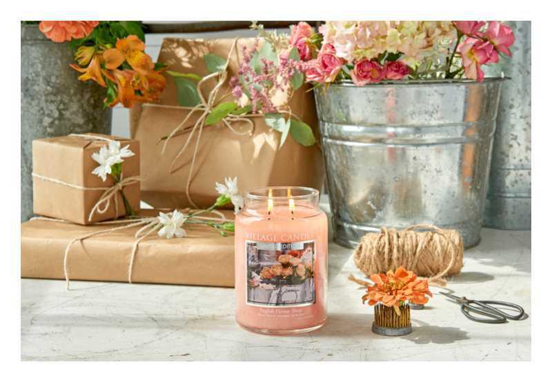 Village Candle English Flower Shop candles