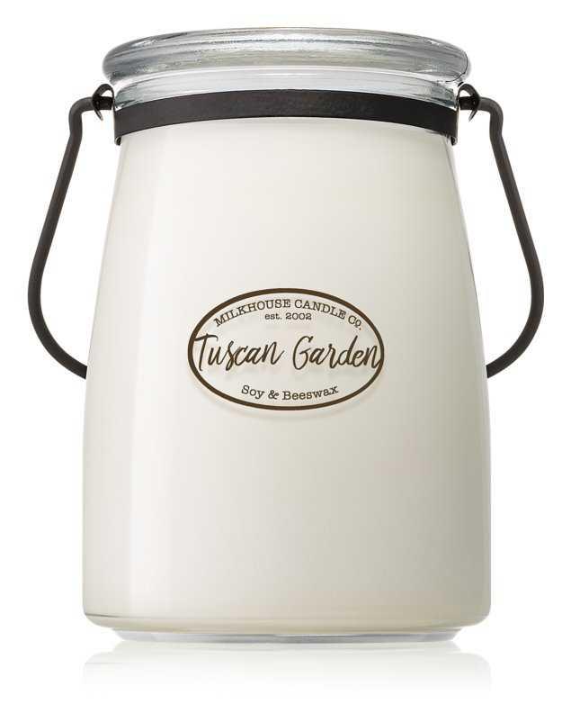 Milkhouse Candle Co. Creamery Tuscan Garden candles