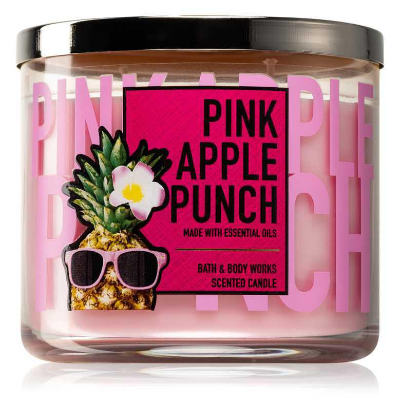 Bath & Body Works Pink Apple Punch candles