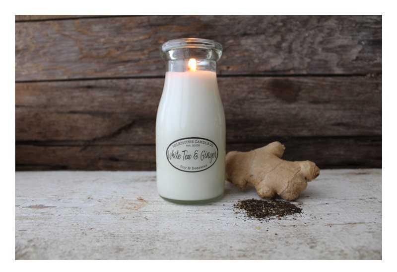 Milkhouse Candle Co. Creamery White Tea & Ginger candles