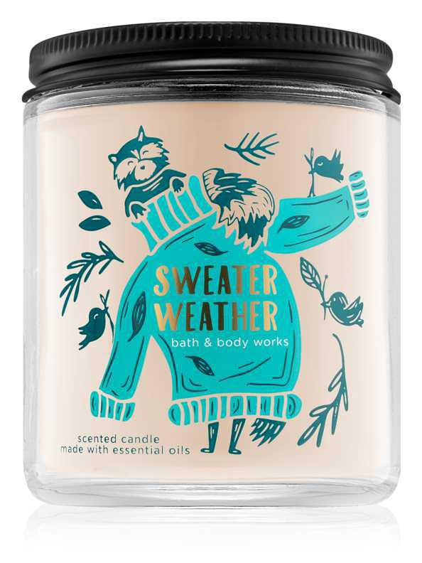 Bath & Body Works Sweater Weather candles