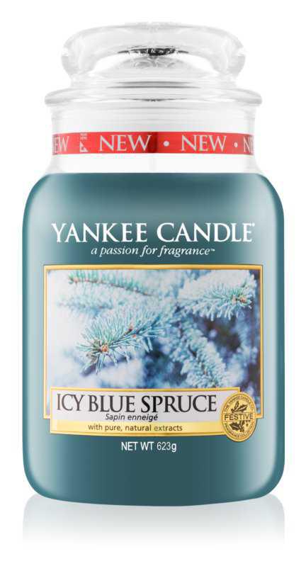 Yankee Candle Icy Blue Spruce candles