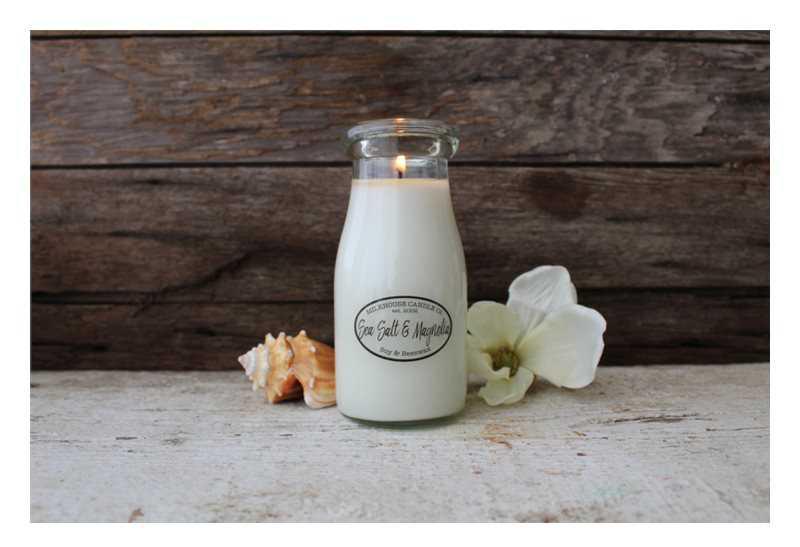 Milkhouse Candle Co. Creamery Sea Salt & Magnolia candles