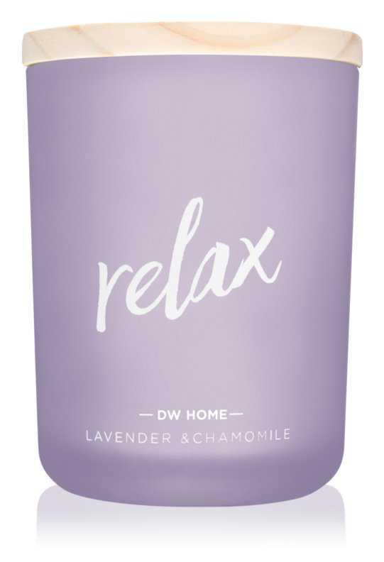 DW Home Relax candles