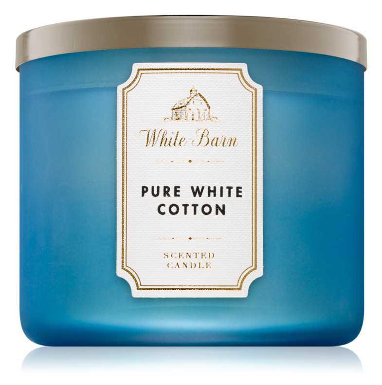 Bath & Body Works Pure White Cotton candles