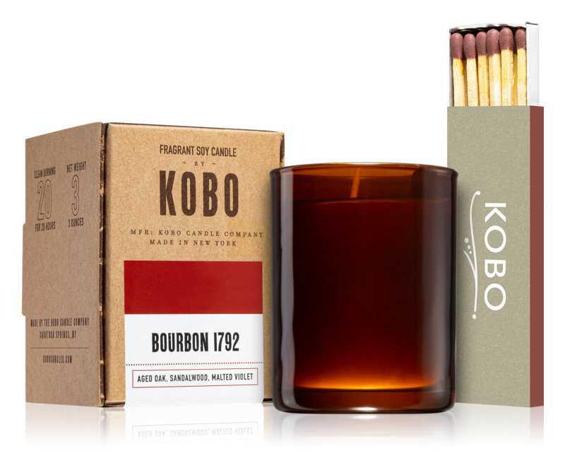 KOBO Woodblock Bourbon 1792 candles