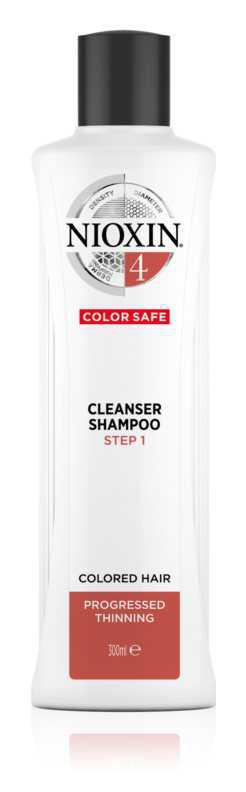 Nioxin System 4 Color Safe Cleanser Shampoo dyed hair