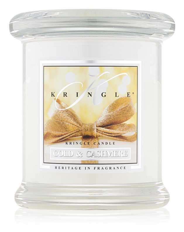 Kringle Candle Gold & Cashmere candles