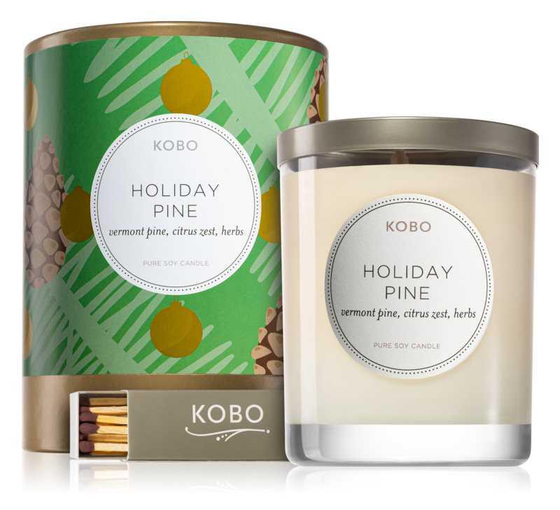 KOBO Holiday Holiday Pine candles