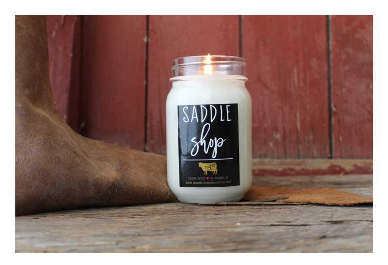 Milkhouse Candle Co. Farmhouse Saddle Shop candles