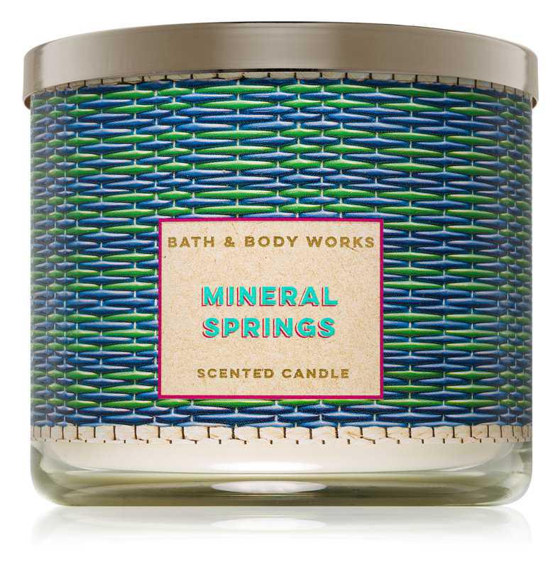 Bath & Body Works Mineral Springs candles