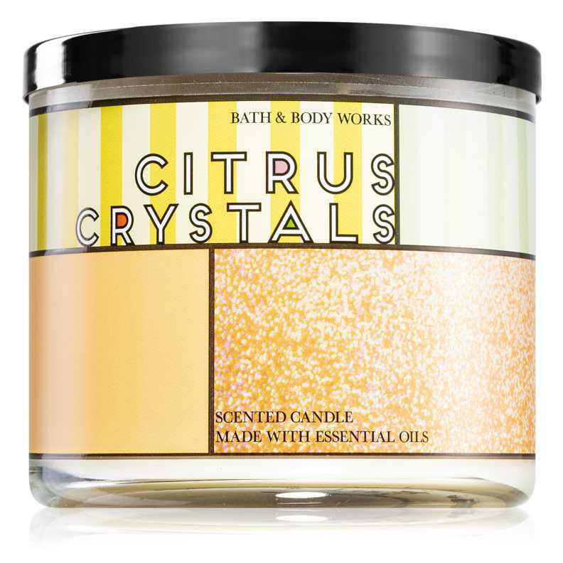 Bath & Body Works Citrus Crystals candles