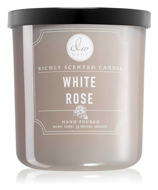DW Home White Rose candles